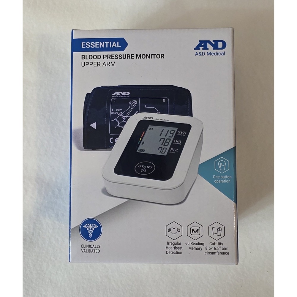 A&D Medical UA 651B Upper Arm Blood Pressure Monitor. New In Box
